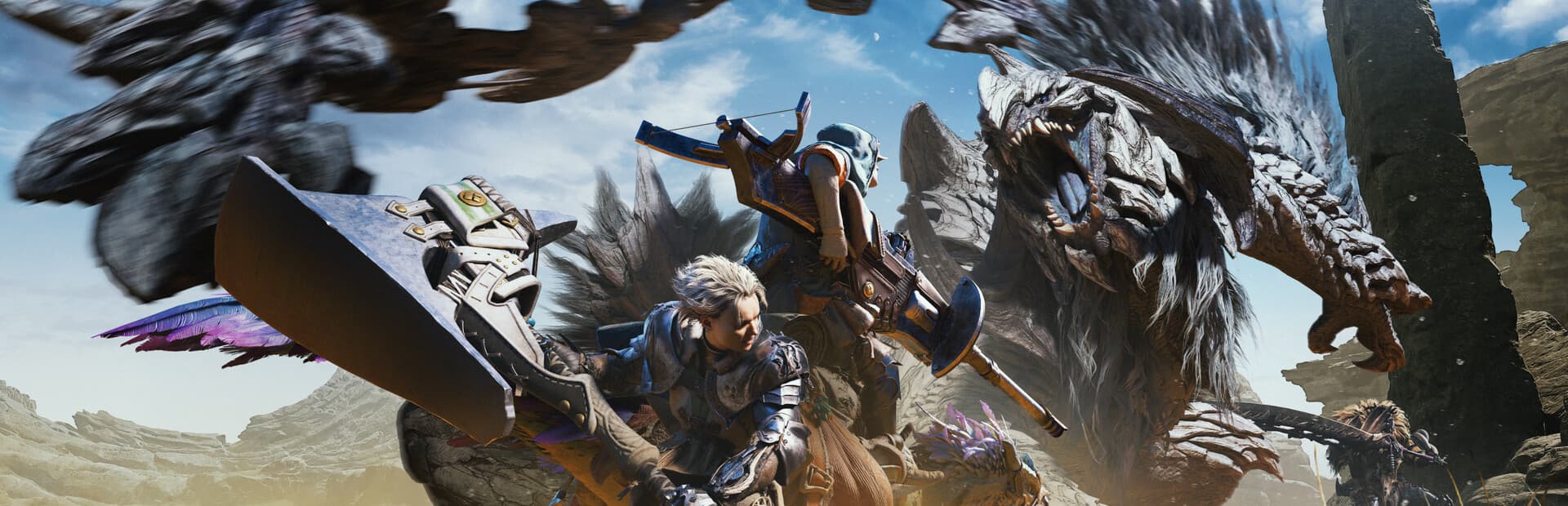Monster Hunter Wilds game artwork