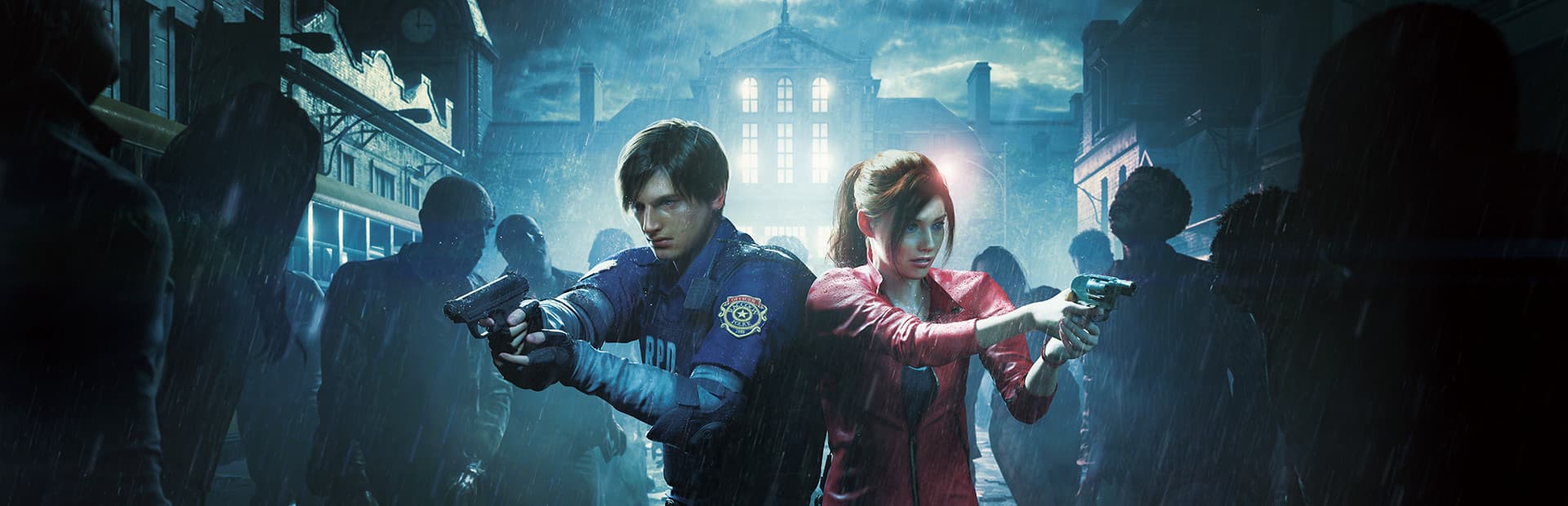 Resident Evil 2 game artwork