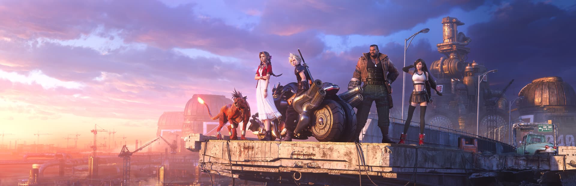 FINAL FANTASY VII REMAKE INTERGRADE game artwork
