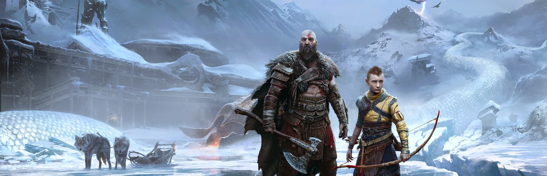 God of War Ragnarök game artwork