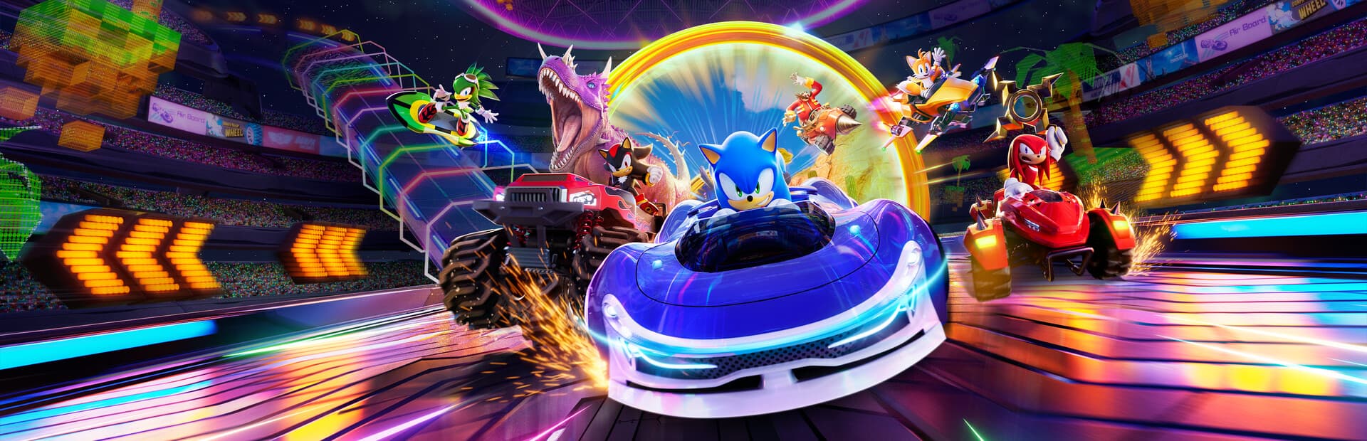 Sonic Racing: CrossWorlds game artwork